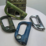 Mountaineering keychain Lighter Compass keychain with wine open keychain