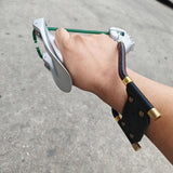 Shooting fish outdoor sea king pulley slingshot outdoor fishing and hunting wrist support high-speed shooting swim bladder special slingshot thickened round rubber band