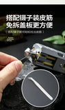 Aluminum alloy mechanic magazine High-precision mechanical magazine Magnetic suction rapid-fire continuous-fire artifact Portable automatic loading slingshot