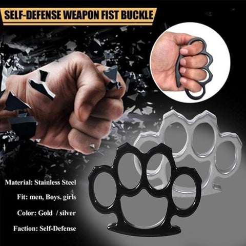 Brass Knuckles Tactical Survival Multi-functional Self Defense EDC Dusters Tool Alloy Exercise Punch Practical Portable Knuckles