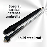 Self-defense riot umbrella Multifunctional broken window can pull out samurai long-handled umbrella Men's martial arts wind car self-defense umbrella  Sword Knife| POPOTR™