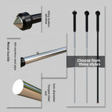 Self-defense riot umbrella Multifunctional broken window can pull out samurai long-handled umbrella Men's martial arts wind car self-defense umbrella  Sword Knife| POPOTR™