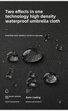 Self-defense riot umbrella Multifunctional broken window can pull out samurai long-handled umbrella Men's martial arts wind car self-defense umbrella  Sword Knife| POPOTR™