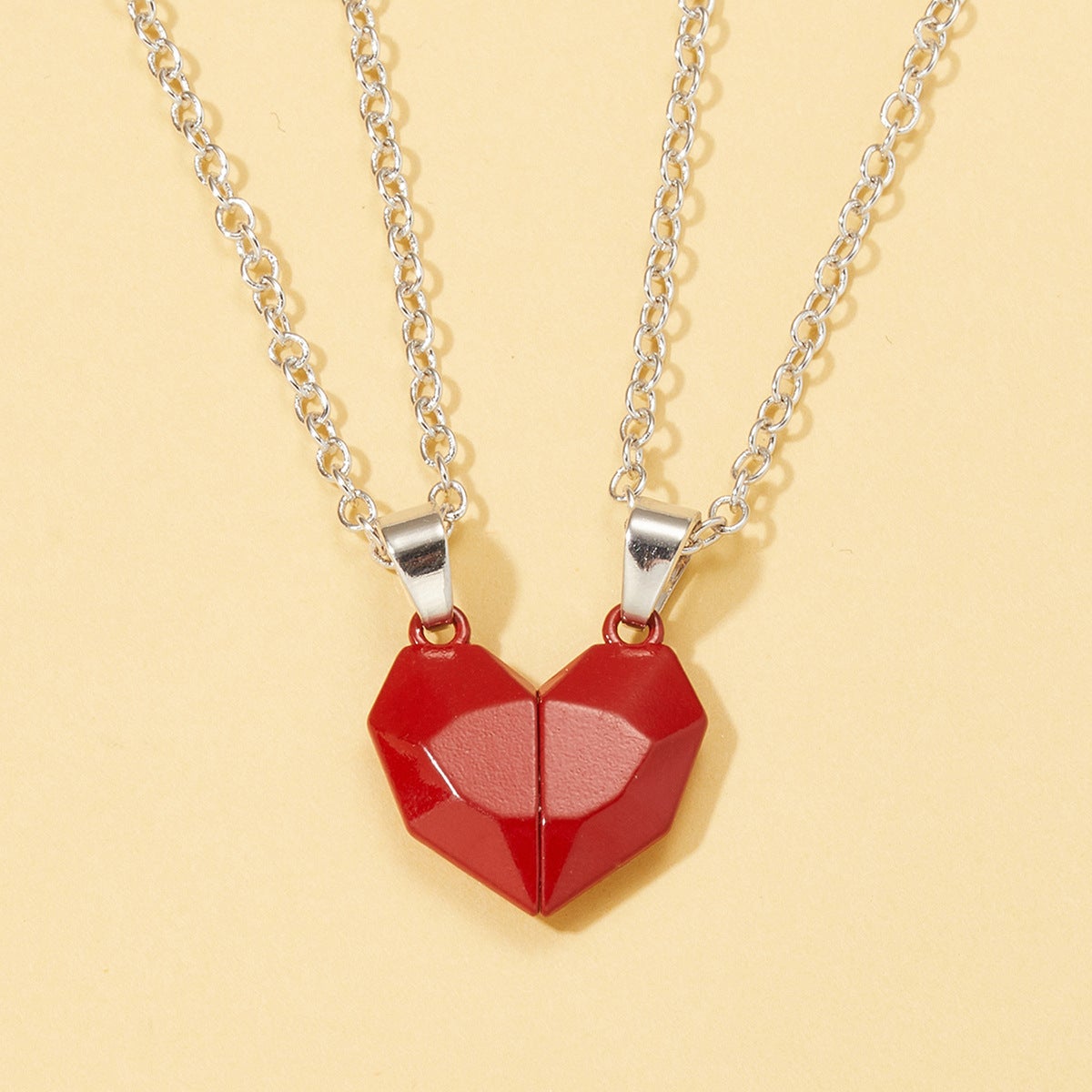A pair of necklaces BFF gift
