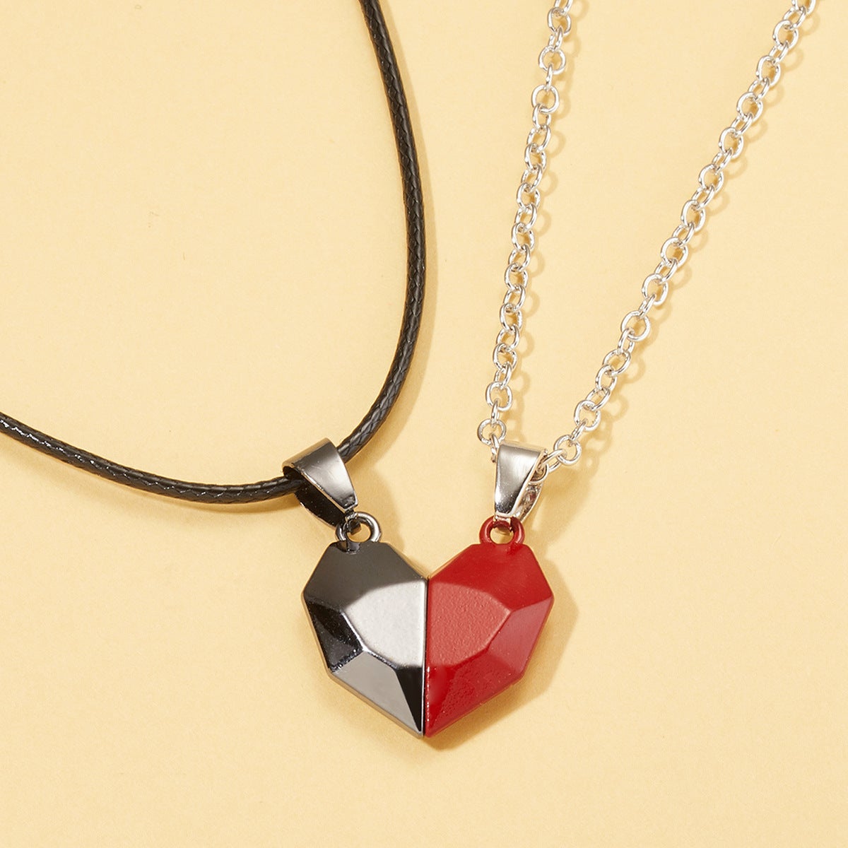 A pair of necklaces BFF gift