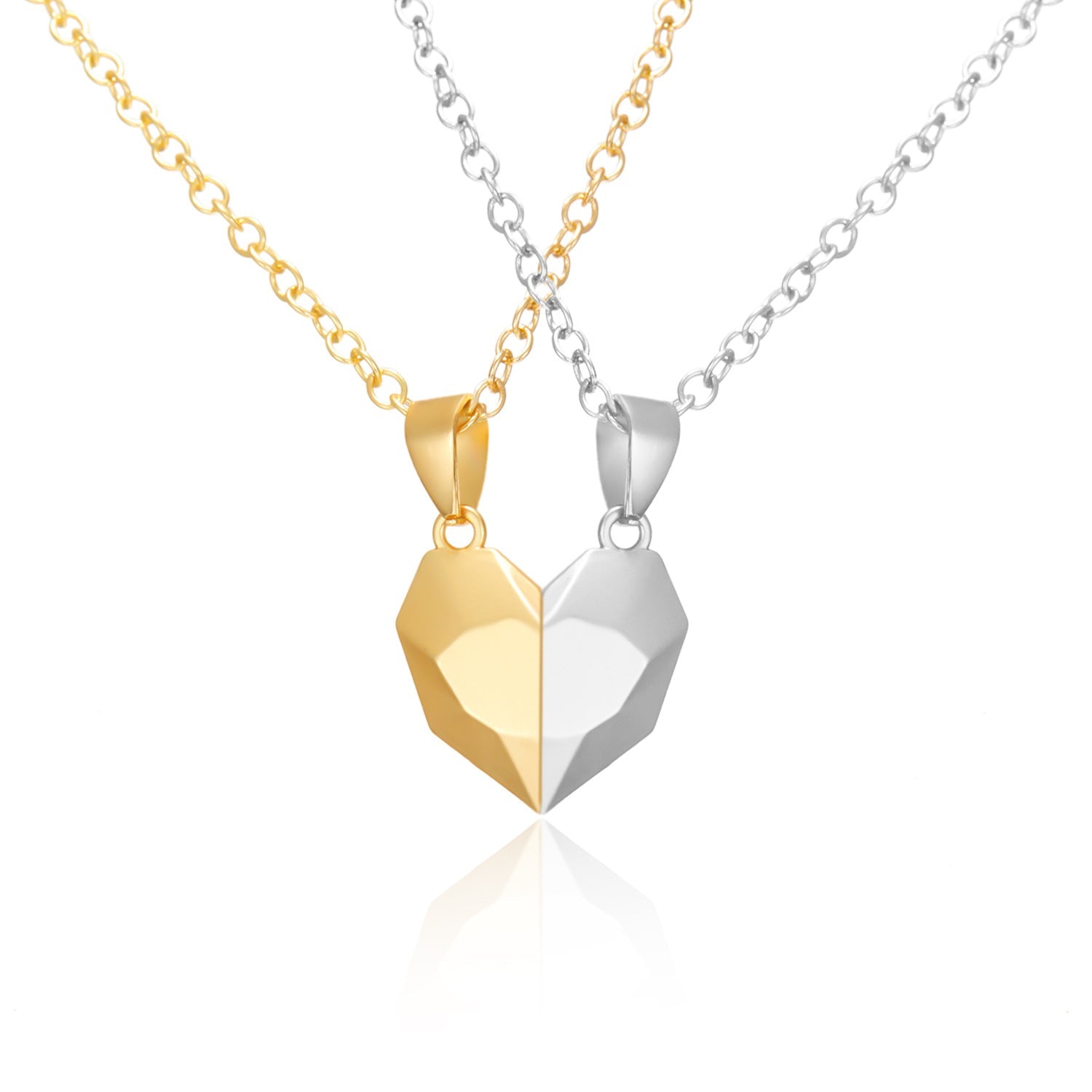 A pair of necklaces BFF gift