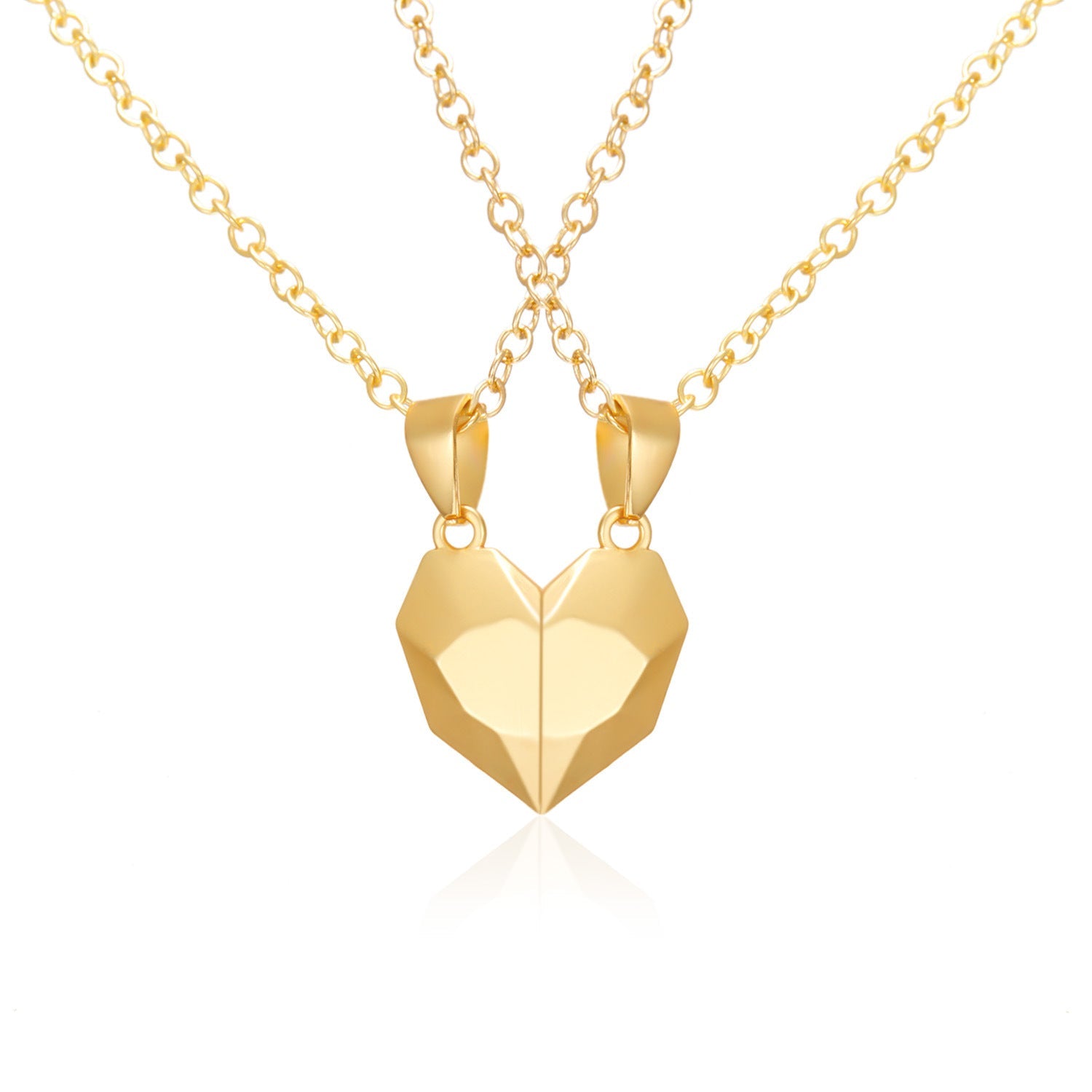 A pair of necklaces BFF gift