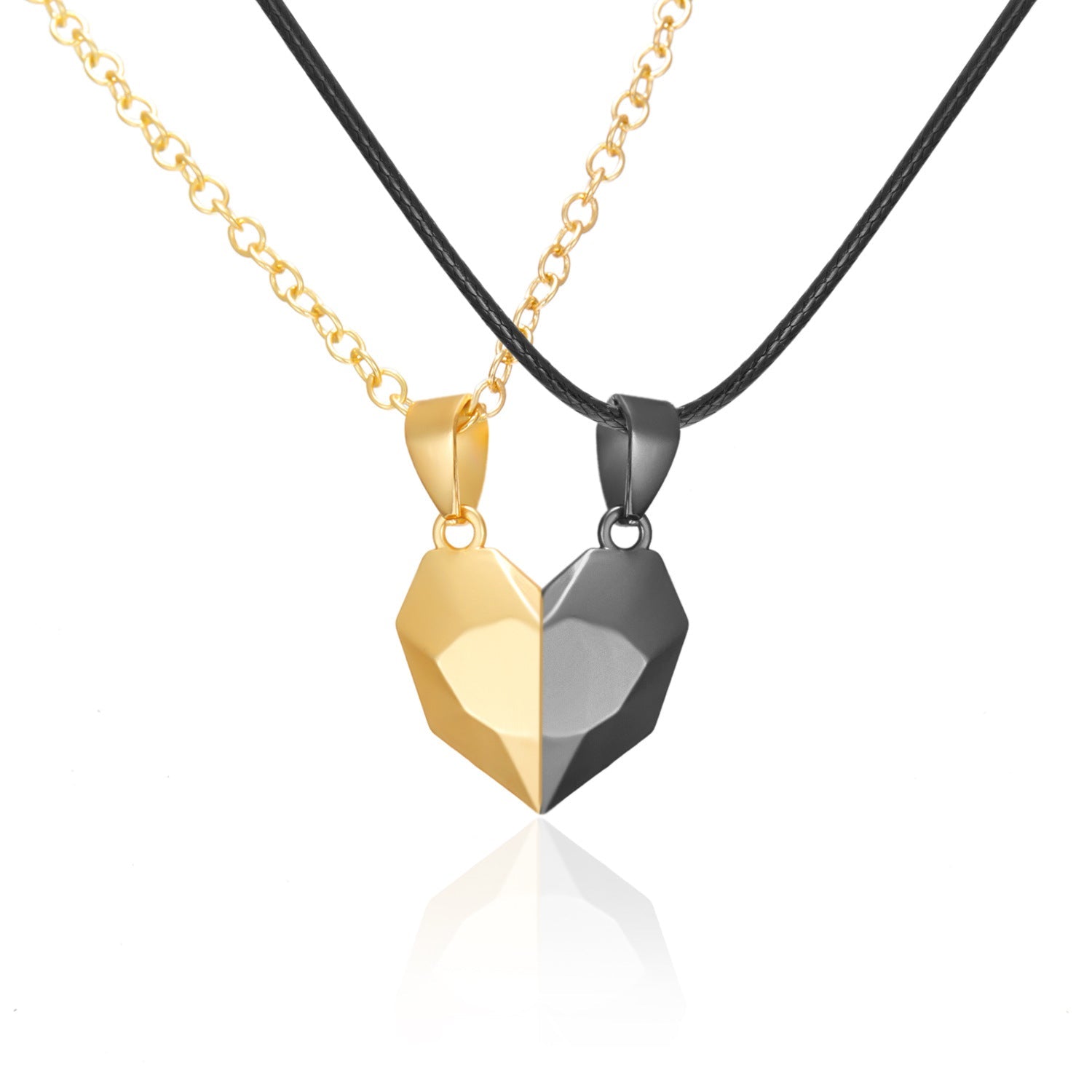 A pair of necklaces BFF gift