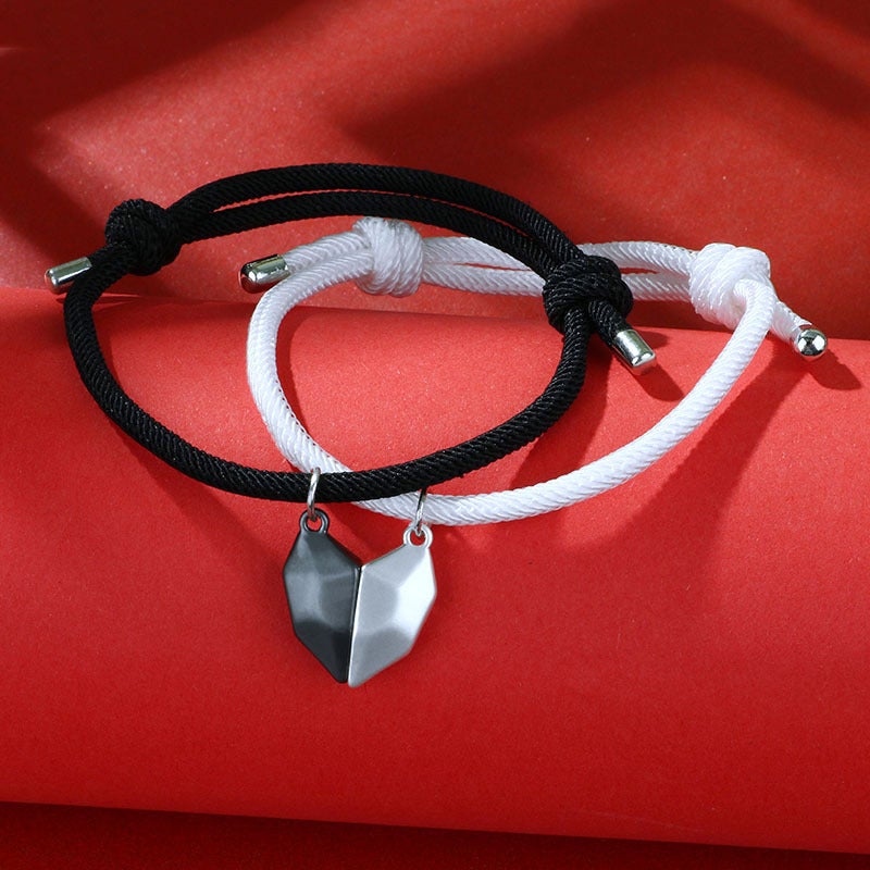Love wishing stone magnetic bracelet