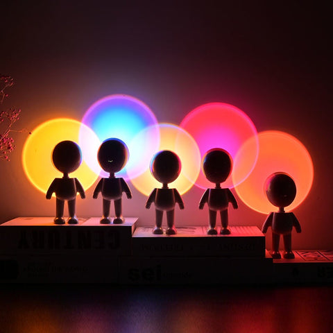 USB Sunset robot ambient light