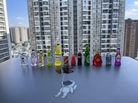 3D Resin Mini Bottles