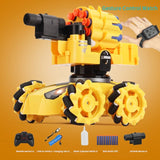 Multifunctional hand gesture remote control tank car
