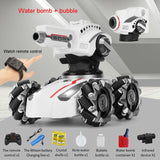 Multifunctional hand gesture remote control tank car