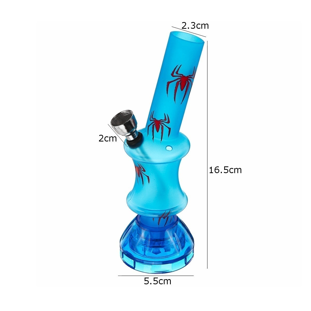 Ny akryl vandpibe Pibe Vand Smo Pipes Tobaksrøg Shisha Pibe M/Tobakssliber