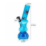 New Acrylic Hookah Pipe Water Smo  Pipes Tobacco Smoke Shisha Pipe W/Tobacco Grinder