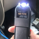 2025 420000 Super Bright LED High Voltage Stun Gun For Women Tactical Flashlight Mini Stun Gun for sale Volts Stun Baton Survival Camp | POPOTR™