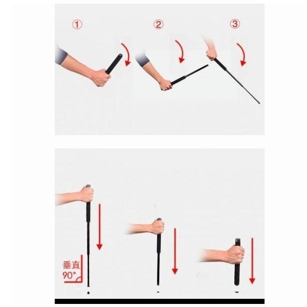 2025 26 inch Baton Self-defense Stick Self-defense Bonzi Survival Camp | POPOTR™