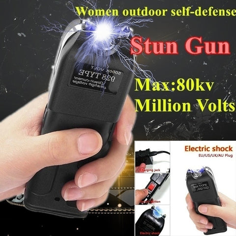 2025 Tactical Flashlight Stun Gun for sale Portable Gun Safe  Survival Camp | POPOTR™