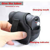 2025 Tactical Flashlight Stun Gun for sale Portable Gun Safe Self-defense Weapons For Women Survival Camp | POPOTR™