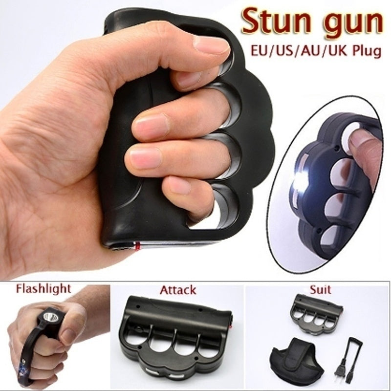 2025 taktisk lommelygte stun Gun til salg Bærbar pistol sikre selvforsvarsvåben til kvinder overlevelseslejr | POPOTR™
