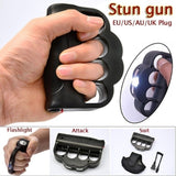 2025 Tactical Flashlight Stun Gun for sale Portable Gun Safe Self-defense Weapons For Women Survival Camp | POPOTR™