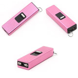 2025 Tactical Flashlight Stun Gun for sale Keychain Flashlight  Self-defense Weapons For Women Survival Camp | POPOTR™