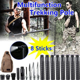 2025 Tactical Hiking Stick Multi-function Walking Stick  Hunting Climbing Sticks Climbing Gear | POPOTR™