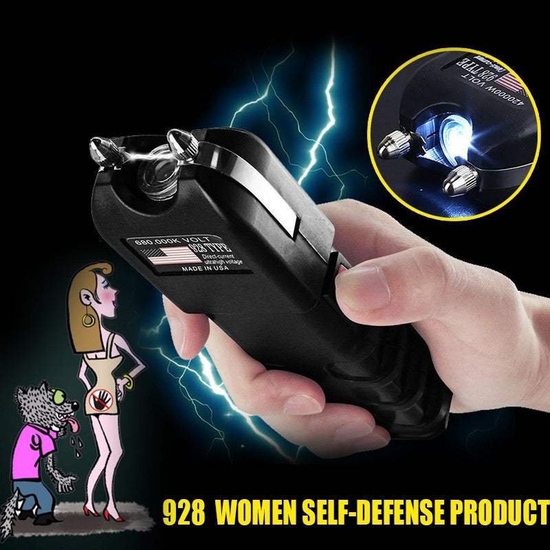 2025 928 Women's Stun Gun for sale Police Stun Gun Tactical Flashlight Stun Gun Survival Camp | POPOTR™