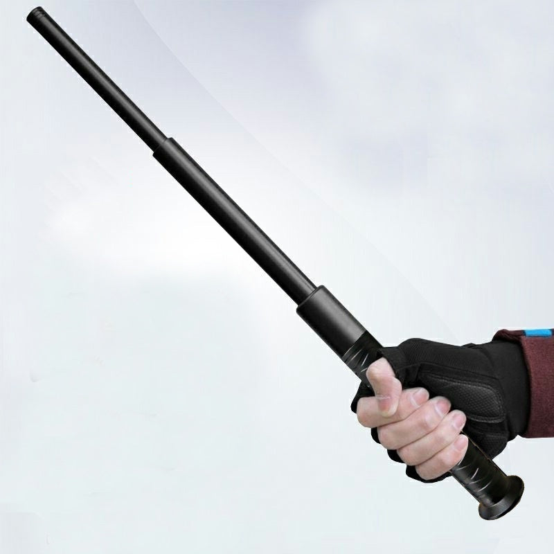 High-quality Mechanical Stick for Men and Women Self-defense Weapons Light and Heavy Machine Tactical Telescopic Three-section Stick for Men Gift