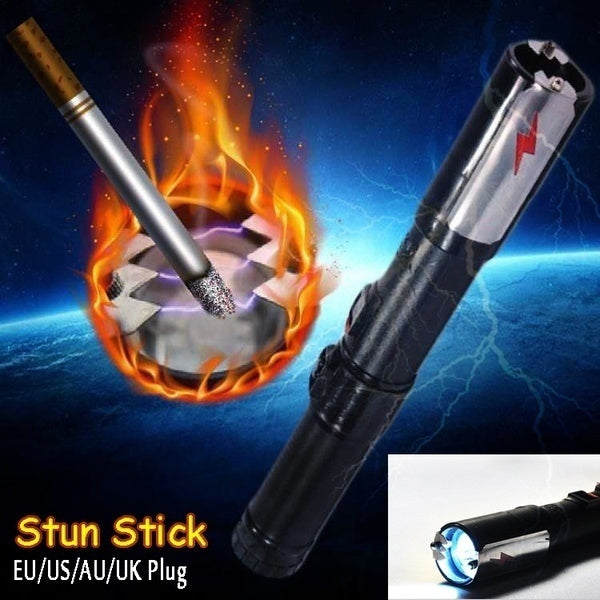 2025 939 Type Tactical Flashlight Stun Gun for sale Baton Electronic Lighter Most Powerful Stun Gun Self-defense Weapons Survival Camp | POPOTR™