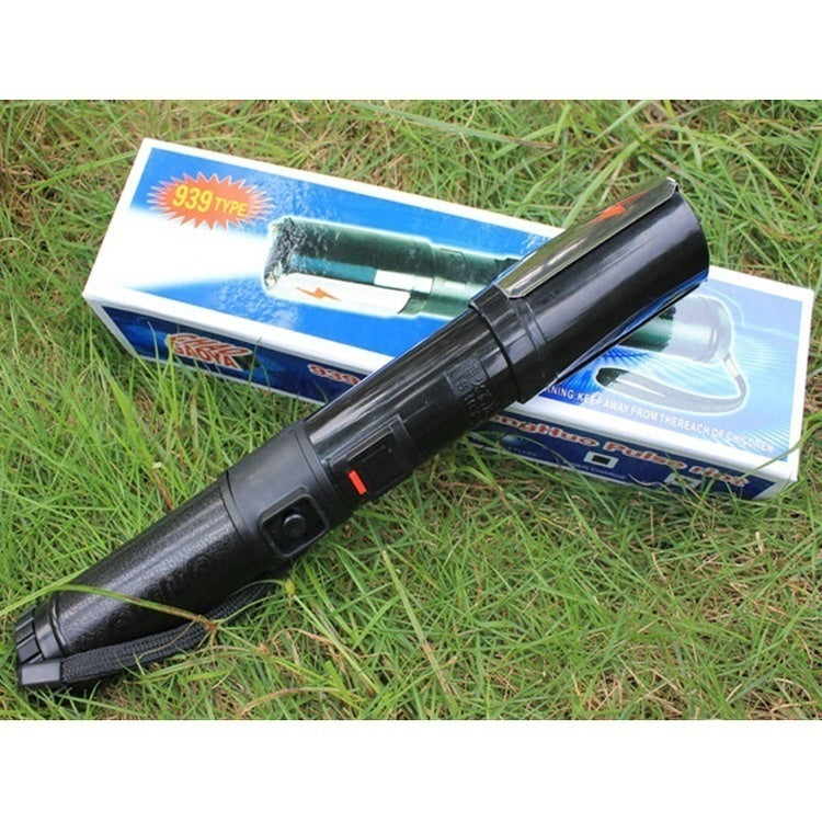 2025 939 Type Tactical Flashlight Stun Gun for sale Baton Electronic Lighter Most Powerful Stun Gun Self-defense Weapons Survival Camp | POPOTR™
