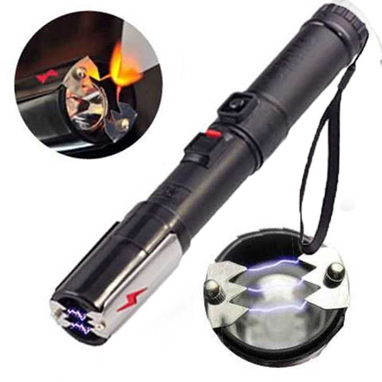 2025 939 Type Tactical Flashlight Stun Gun for sale Baton Electronic Lighter Most Powerful Stun Gun Self-defense Weapons Survival Camp | POPOTR™