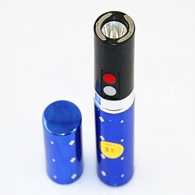 2025 Tactical Flashlight Stun Gun for sale Lipstick Portable Gun Safe  Survival Camp | POPOTR™