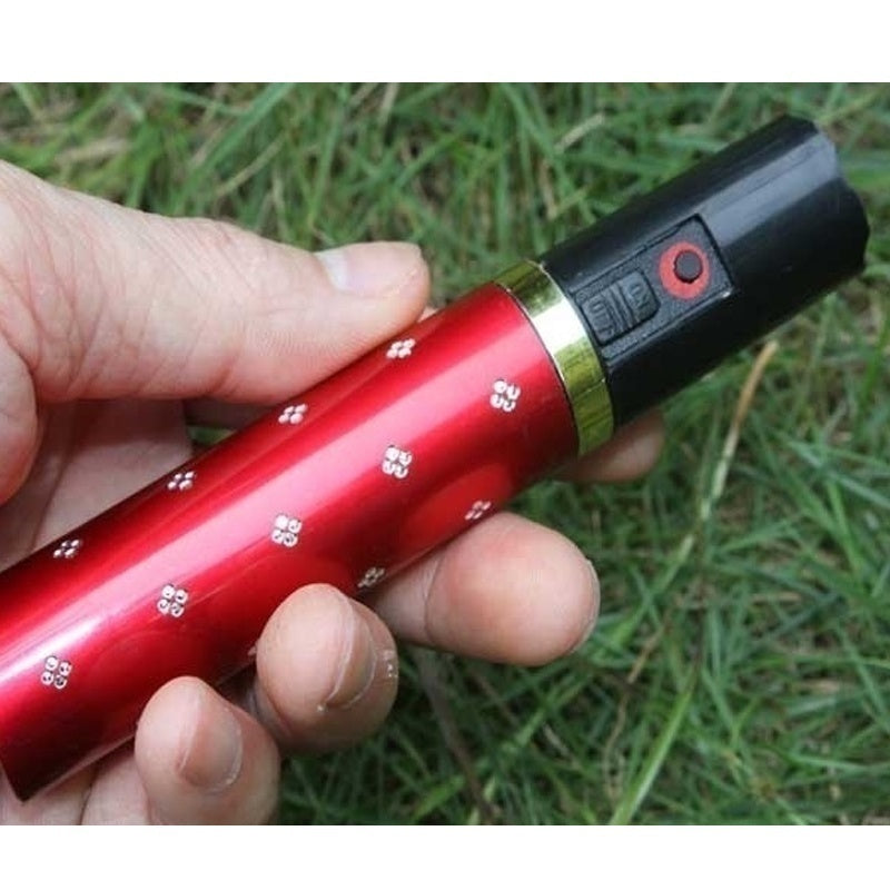 2025 Tactical Flashlight Stun Gun for sale Lipstick Portable Gun Safe  Survival Camp | POPOTR™
