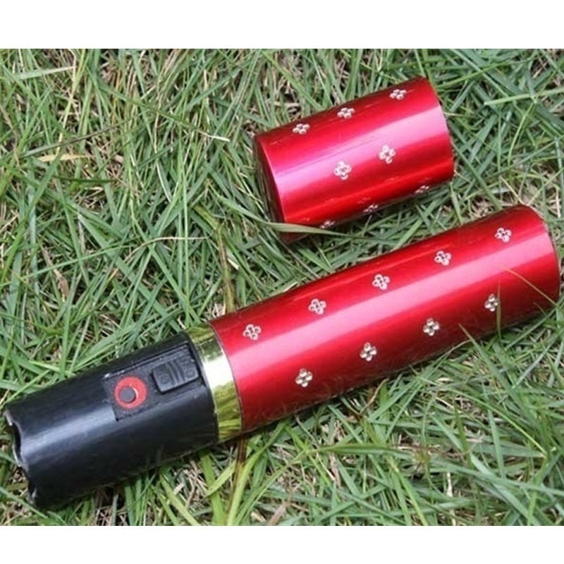 2025 Tactical Flashlight Stun Gun for sale Lipstick Portable Gun Safe  Survival Camp | POPOTR™