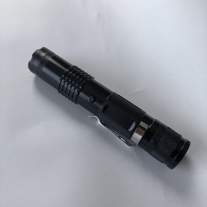 2025 Tactical Flashlight Stun Gun for sale LED flashlight Rechargeable Survival Camp | POPOTR™