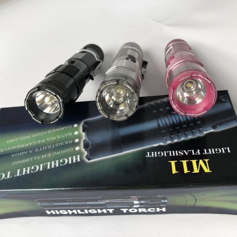 2025 Tactical Flashlight Stun Gun for sale LED flashlight Rechargeable Survival Camp | POPOTR™