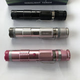 2025 Tactical Flashlight Stun Gun for sale LED flashlight Rechargeable Survival Camp | POPOTR™