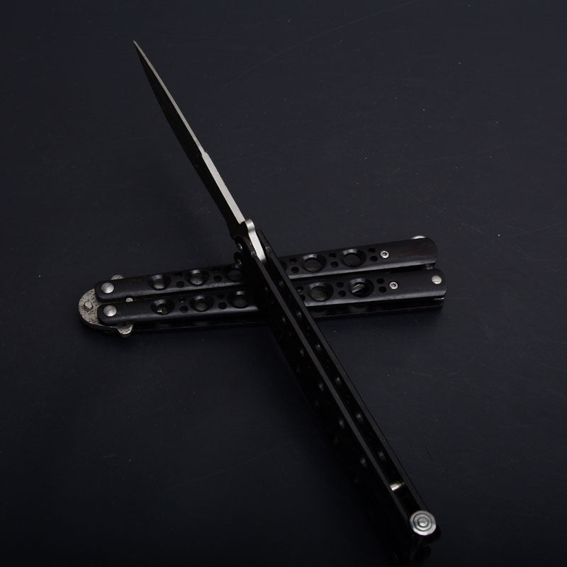 2025 Survival Knife Combat Knife  Practice Butterfly Knife Hunting Knife Training Knife Tactical Knife | POPOTR™
