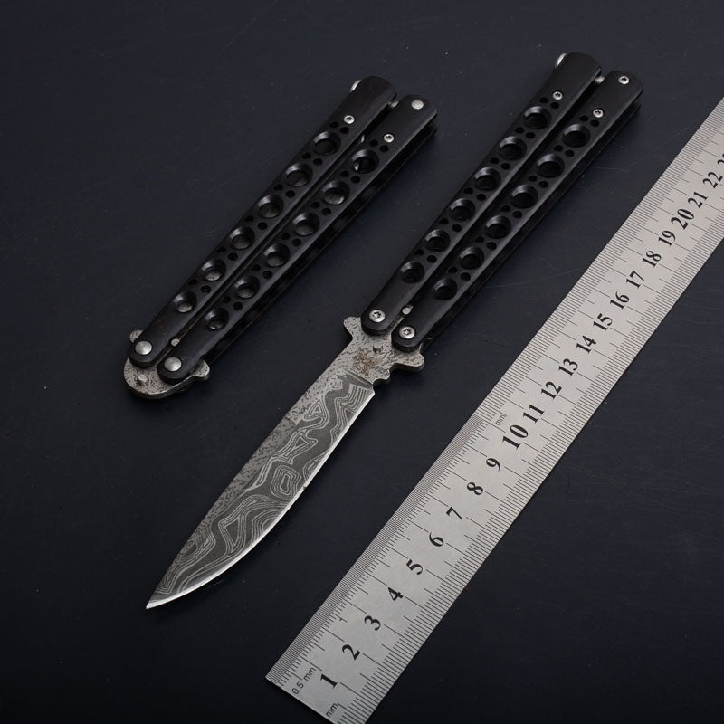 2025 Survival Knife Combat Knife  Practice Butterfly Knife Hunting Knife Training Knife Tactical Knife | POPOTR™