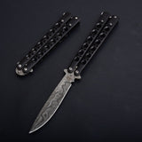 2025 Survival Knife Combat Knife  Practice Butterfly Knife Hunting Knife Training Knife Tactical Knife | POPOTR™