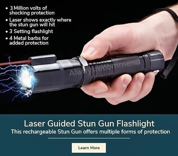 2025 Tactical Flashlight Stun Gun for sale Rechargeable Portable Gun Safe  Survival Camp | POPOTR™