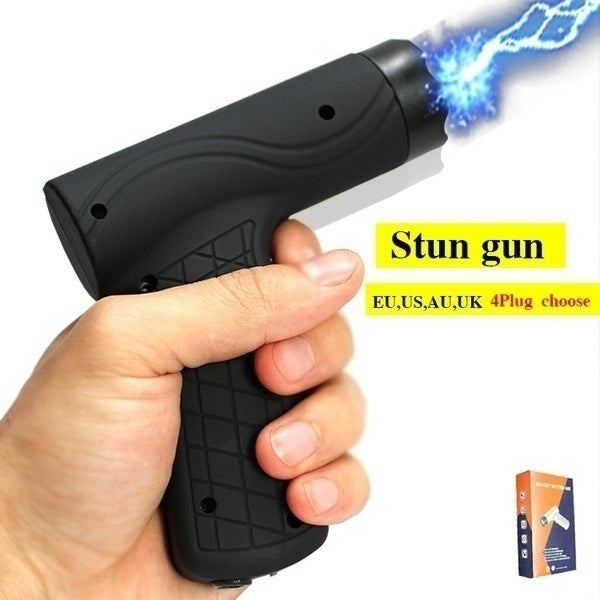 2025 High Voltage Stun Gun Volts Tactical Flashlight Stun Gun for sale Self-defense Weapons For Women Survival Camp | POPOTR™