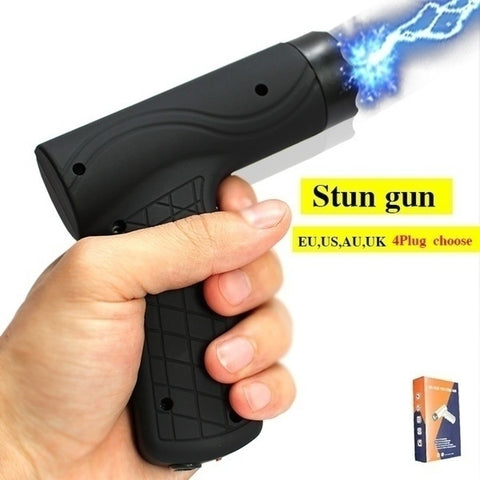 2025 High Voltage Stun Gun Volts Tactical Flashlight Stun Gun for sale Self-defense Weapons For Women Survival Camp | POPOTR™