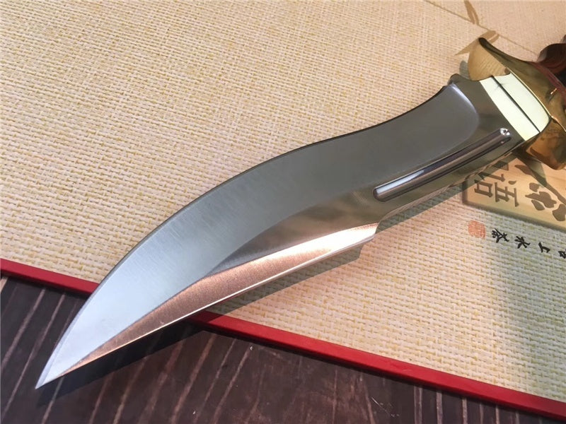 2025 12.1 Inch Survival Knife Hunting Knife Tactical Knife Blade| POPOTR™