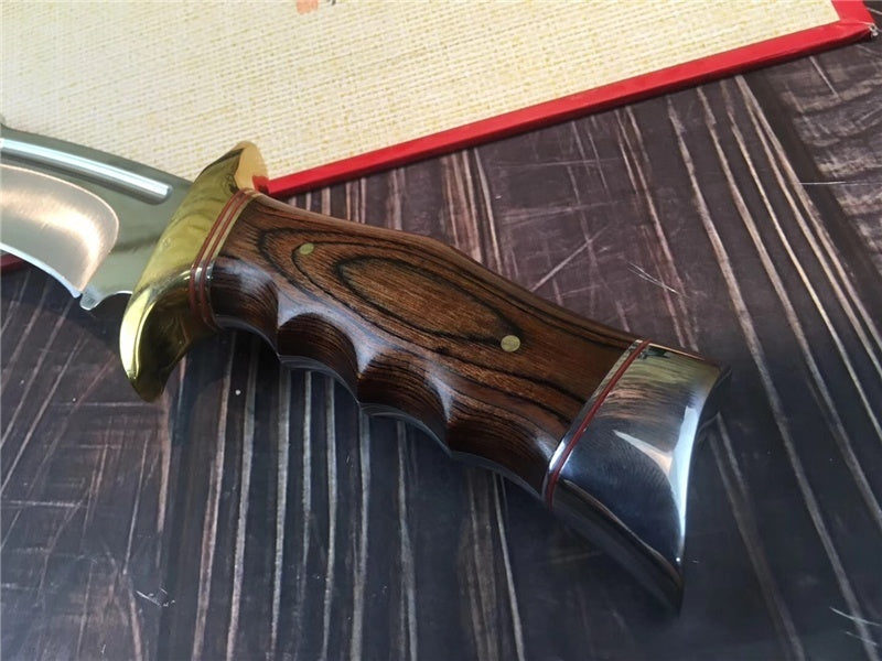 2025 12.1 Inch Survival Knife Hunting Knife Tactical Knife Blade| POPOTR™