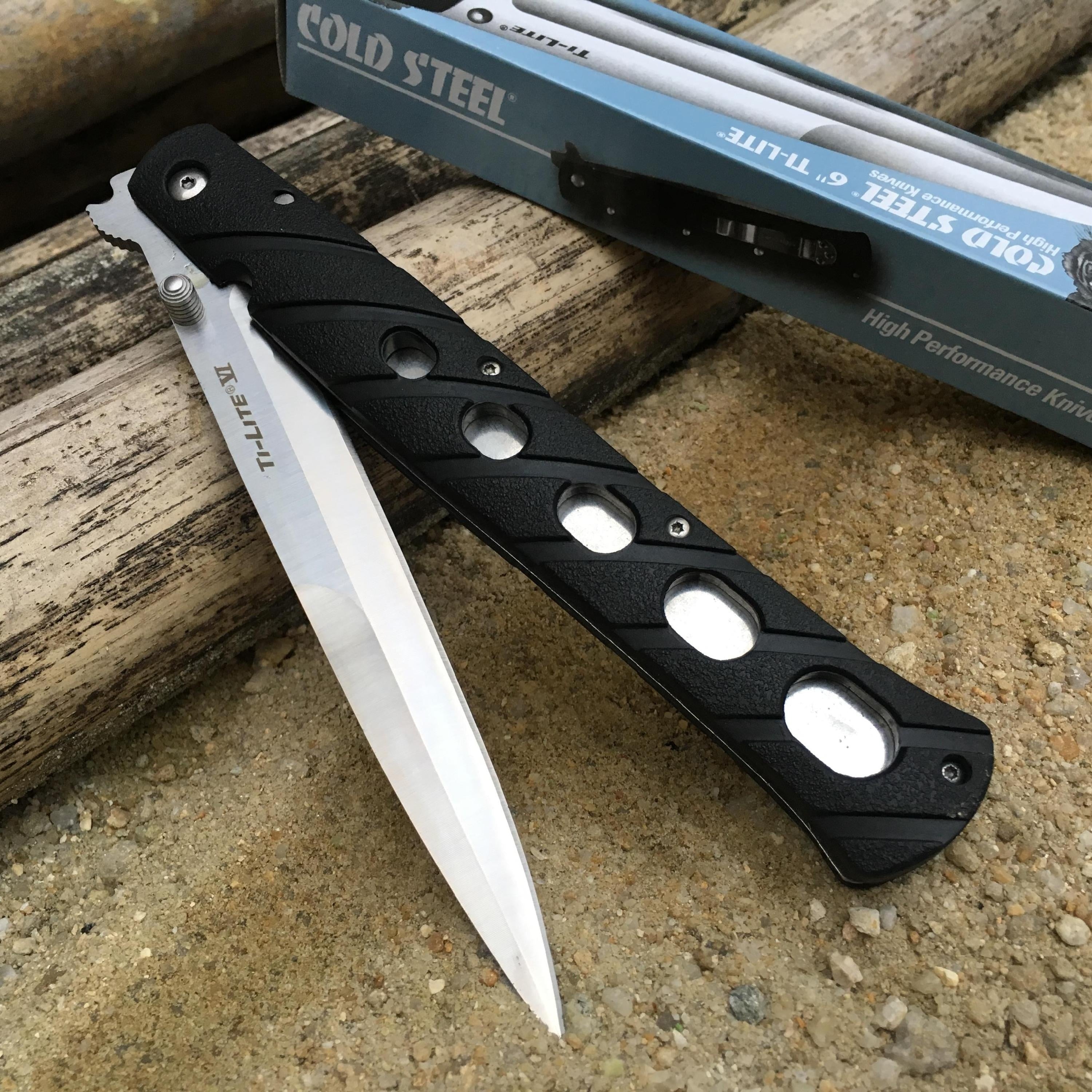 NEW Blade Tactical Stiletto Folding Survival Knife Folding Blade Knife