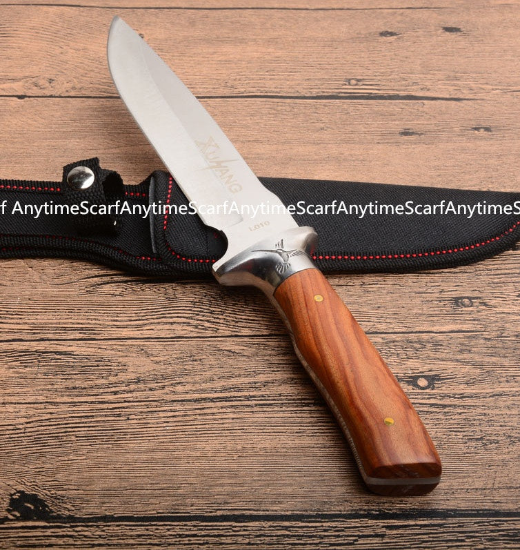 2025 Survival Knife Hunting Knife Blade Stainless Steel Knife | POPOTR™