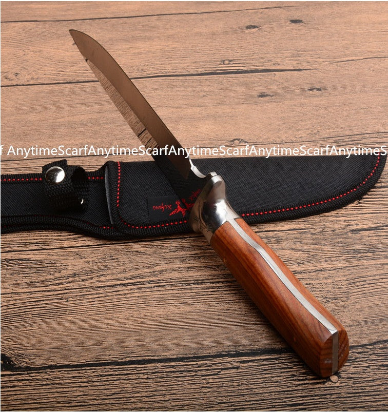 2025 Survival Knife Hunting Knife Blade Stainless Steel Knife | POPOTR™