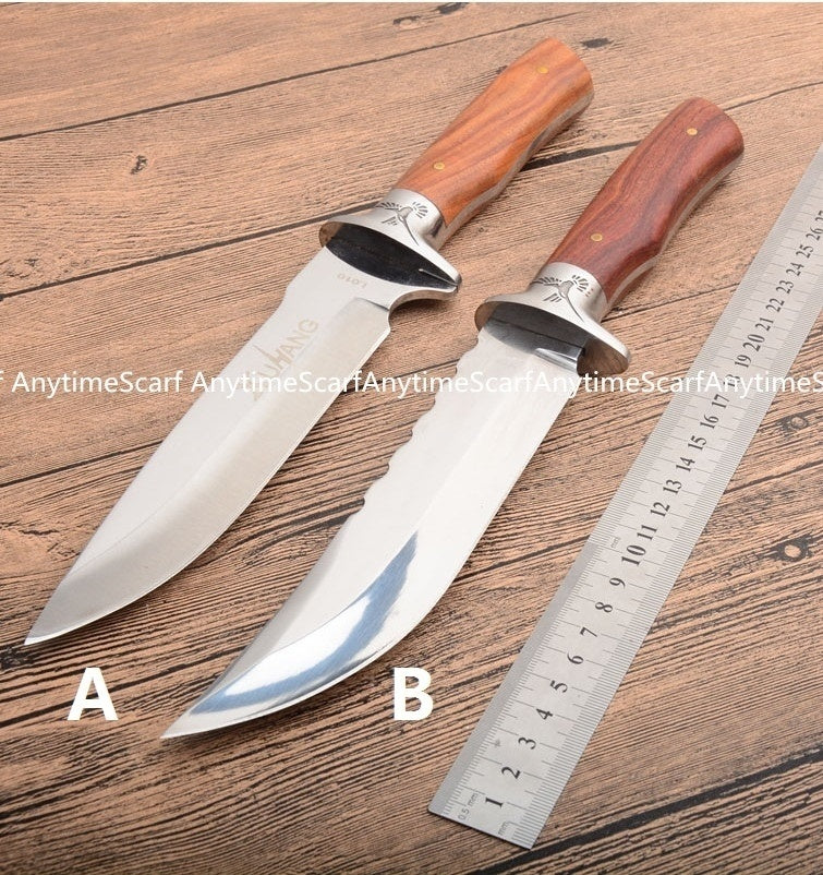 2025 Survival Knife Hunting Knife Blade Stainless Steel Knife | POPOTR™
